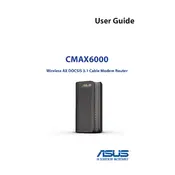 ASUS CMAX6000 Router manual cover