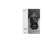 Canon VIXIA HF G10 manual cover