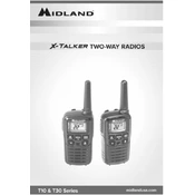 Midland X-Talker T10 manual cover