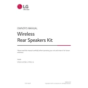 LG SPQ8 SPQ8-S.DUSALLK Sound Bar manual cover