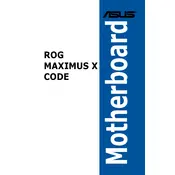 ASUS ROG MAXIMUS X CODE Motherboard manual cover