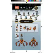 Mega Construx Mattel Halo Yapyap The Destroyer GFT42 Construction Set manual cover