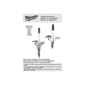 Milwaukee 1610-1 Drill manual cover