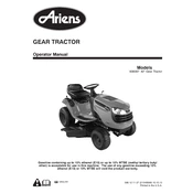 Ariens 936 Series 936087 Tractor manual cover