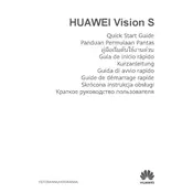 Huawei Vision S HD55KAN9A TV manual cover