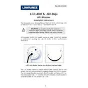 Lowrance LGC-4000 Module manual cover