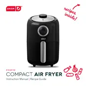 Dash DCAF150 Compact Air Fryer manual cover