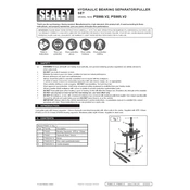 Sealey PS980.V2 Puller manual cover