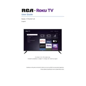 RCA ROKU TV RTRU4327-US TV manual cover