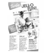 Barbie Mattel JELL-O 55417 Toy manual cover