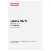 Lenovo Tab V7 PB-6505M Tablet manual cover