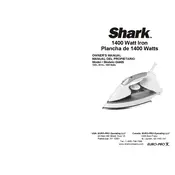 Shark GI465 Iron manual cover