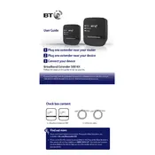 BT Broadband Extender 500 Extender manual cover