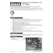 Sealey MS0630 Dolly manual cover