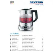 Severin WK 3473 Kettle manual cover