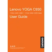 Lenovo IdeaPad Yoga C930-13IKB Glass Laptop