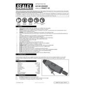 Sealey GSA671.V2 Grinder manual cover