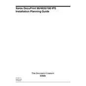 Xerox DocuPrint 96 IPS Printer manual cover