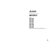 Mitsubishi HG-AK Servo Motor manual cover