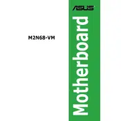 ASUS M2N68-VM Motherboard manual cover