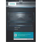 Siemens iQ700 HR676GBS6B Oven manual cover