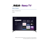 RCA ROKU TV RTRU4327-B-US TV manual cover