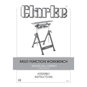 Clarke 6500124 CMPW1 Multi Function Workbench manual cover