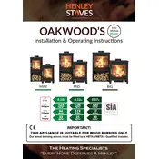 Henley Stoves Oakwood's Stove manual cover