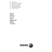 Fagor 6H-775TCX Oven manual cover