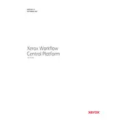 Xerox Workflow Central Platform Platform manual cover