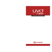 Kia Soul UVO System 2014 Subcompact SUV manual cover