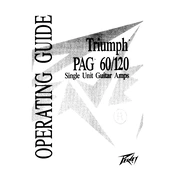 Peavey Triumph PAG 120 Amplifier manual cover