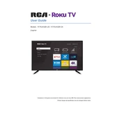 RCA ROKU TV RTRU4328-CA TV manual cover