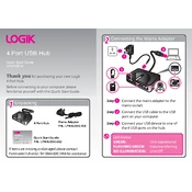 Logik LP4HUB10 manual cover