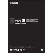 Yamaha PSR-S650 Keyboard