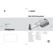 Bosch 1 600 A02 1BH Accessories manual cover