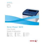 Xerox Phaser 3610 Printer manual cover