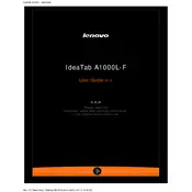 Lenovo IdeaTab A1000L Tablet