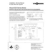 Viessmann Atola-ECD Series Boiler manual cover