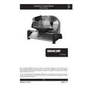 Sencor SFS 4050SS Food Slicer manual cover