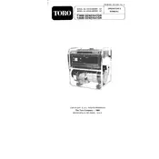 Toro T1800 62018 Generator manual cover