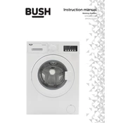 Bush WMSAE1012EB 9302307 Washing Machine manual cover