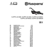 Husqvarna KLIPPO LB 448S Lawn Mower manual cover