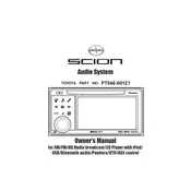 Scion tC Premium Audio Headunit 2012 Coupe manual cover