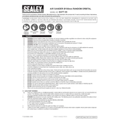 Sealey SA77.V4 Sander manual cover