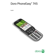 Doro PhoneEasy 745 Phone manual cover