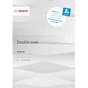 Bosch Series 2 MHA133BR0B Oven manual cover