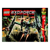 LEGO Exo-Force 7707 Construction Set manual cover