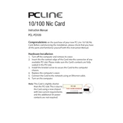 PC Line PCL-PCI109 manual cover