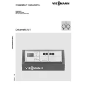 Viessmann Dekamatik-M1 Control Unit manual cover